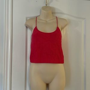 Pink Crop Top